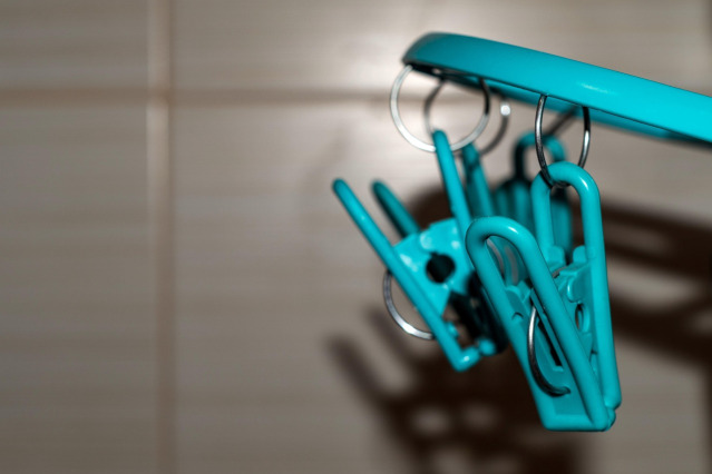 dry cleaning clothes